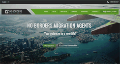 Desktop Screenshot of noborders-group.com